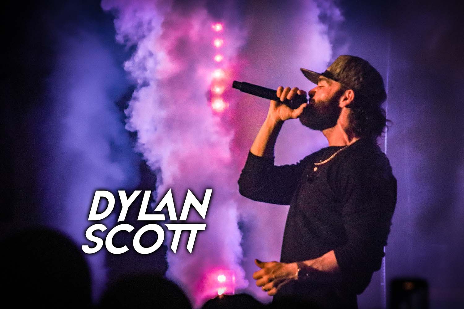 Dylan Scott Logo with picture of Dylan Scott performing at The Orion Event Center located inside North Star Mohican Casino Resort